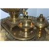Trays Samovar Tea Pot Waste Bowl Under Brass #1188895