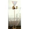 Image 1 : Floor Lamp 4 lights up, arms, base w/shade, #1188930