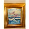 Image 1 : Sea Escape painting signed by Morris Katz pair!#1188935