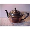 Image 1 : Tea Kettle,Brass and Pewter, hinged lid #1189043