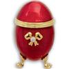 Image 1 : VIVIAN ALEXANDER EGG JEWELRY BOX Guilloche w#1201019