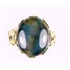Image 1 : ANTIQUE GOLD RING STAR SAPPHIRE 12.50 CARATS!  #1201036