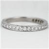 Image 1 : ANTIQUE WHITE GOLD DIAMOND WEDDING  #1201062