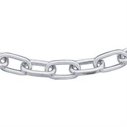 14k WHITE Gold Necklace 16 In ROLO LINK #1201177