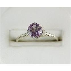 ANTIQUE Style AMETHYST Ring .80 CARATS! #1201193