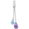 Image 1 : Pendant BLUE TOPAZ AMETHYST DIAMOND #1201205