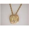 Image 1 :  14k GOLD SLIDE for NECKLACE #1201215