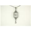 Image 1 : ANTIQUE SUNRAY CRYSTAL NECKLACE #1201286
