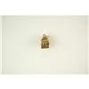 Image 1 : ANTIQUE 14K MINIATURE GOLD BOX - OPENS! #1201304