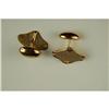 ANTIQUE VICTORIAN GOLD CUFFLINKS 1880 #1201371