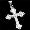 Image 1 :  SOLID PLATINUM CROSS Pendant  #1201408