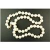 Image 1 : 8.0MM CULTURED PEARL NECKLACE 18 INCH #1201430