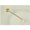 Image 1 :  EDWARDIAN ART NOUVEAU GOLD STICKPIN PEARL 1900#1201495