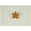 Image 1 : GOLD PIN BUTTERFLY  w  TOPAZ w DIAMONDS #1201589