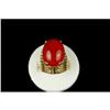 Image 1 : 14K GOLD RING  HUGE CARNELIAN Impressive! #1201639