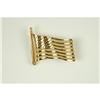 Image 1 : 14K SOLID GOLD PIN  AMERICAN FLAG #1201642