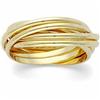 Image 1 : 14K Gold ROLLING RINGS SZ 8 Wedding Band? #1201652
