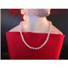 Image 1 : CULTURED PEARL NECKLACE  18 Inch 14k Clasp #1201676