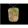 Image 1 : VINTAGE  JADE Pendant DIAMONDS in TREE #1201738