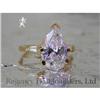 Image 1 : RHJ Delicate Cubic Zirconium Pear Shape Ring #1211213