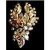 Image 1 : 50's Rhinestone Brooch Aurora Borealis #1211230