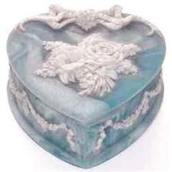 Incolay:  Cameo Floral Bouquet Heart Jewelry #1211416