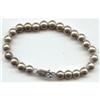 Image 1 :  Dobbs Sterling Silver  Bead Bracelet #1220629