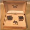 Image 1 : SWANK Mint in Box Initial E Cufflinks, Tie Tac #1220645