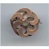 Image 1 : Rolled Gold Victorian Swirl Pin #1220648