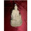 Image 1 : Sand Castle Statue with a Crystal Stone a top #1220800