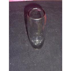 Hand Blown Leaded Glass Vase #1220812