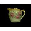 Image 1 : Hand Painted Pink Rose Pitcher Signed  #1220958