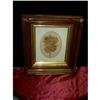 Image 1 : Old Carved Wooden Frame with Hand Made Flower #1220966
