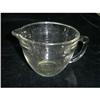 Image 1 : Large Measuring Glass Bowl 1 Quart Signed  #1221033