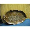 Image 1 : Leaf shaped wooden serving tray with picture of#1221277
