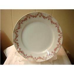 6 Limoges G.D.A. Luncheon Plates-Floral Swag #1221365