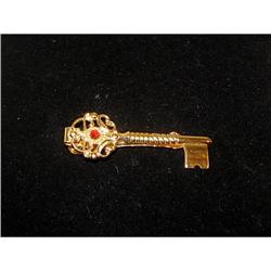 CLASSIC...ANSON TIE CLIP...SIGNED..KEY DESIGN #1221375