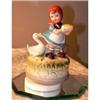 Image 1 : Porcelain Music Box with figure of Beautiful #1221388