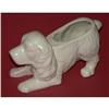 Image 1 : Ivory Shawnee Spaniel Dog Planter #1221390