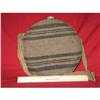 Image 1 : Large Saddle Blanket Covered Western Canteen #1221426