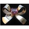 Image 1 : Pink and Gold Bow Pin #1221432