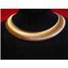 Image 1 : Stunning Rounded Gold Cleopatra Choker unsigned#1221440