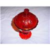 Image 1 : Fenton Red, Covered Box #1221521