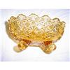 Image 1 : Daisy & Button amber Candy Dish #1221528