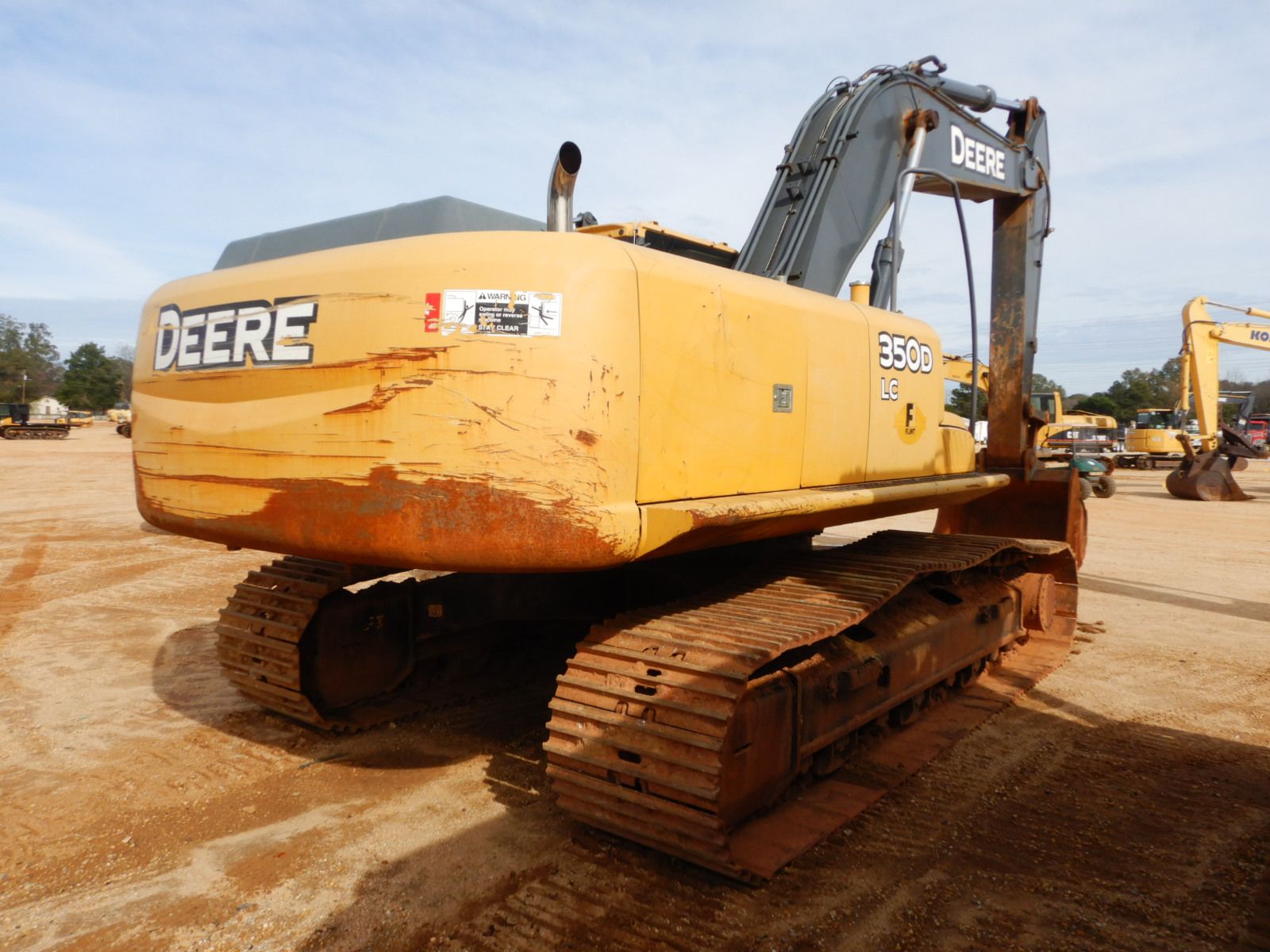 2010 JOHN DEERE 350D LC Excavator J.M. Wood Auction Company, Inc.