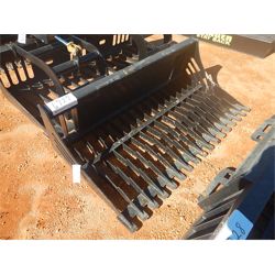 66" ROCK BUCKET Skid Steer Attachment