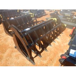 84" EXTREME ROOT RAKE Skid Steer Attachment