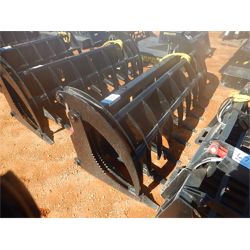 84" EXTREME ROOT RAKE Skid Steer Attachment