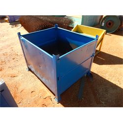 34" X 40" METAL STORAGE BIN  Miscellaneous