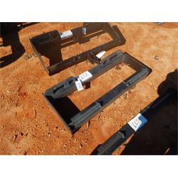 TUBE FRAME WELD ON ATTACH PLATE Skid Steer Attachment